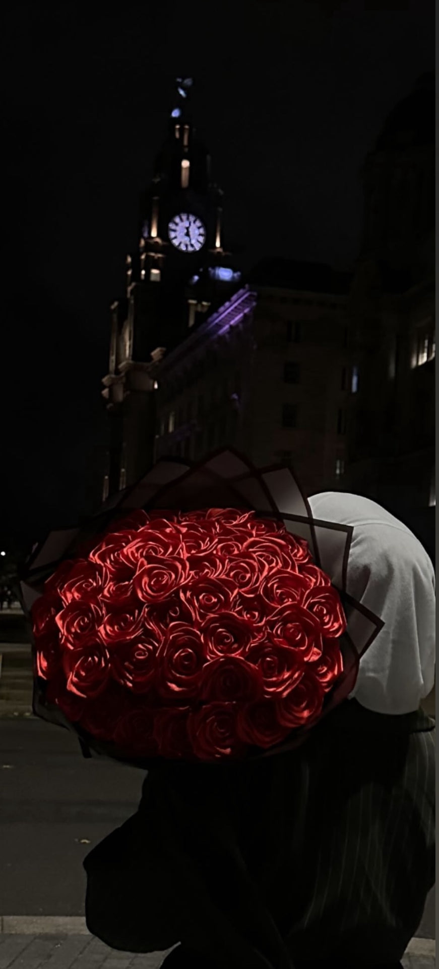 Non glittered bouquet