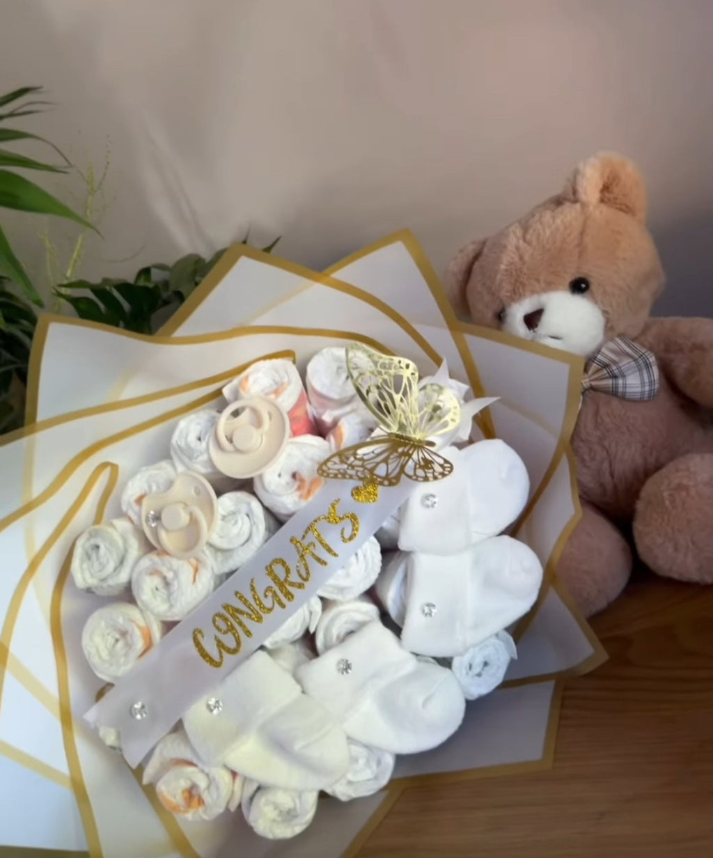 Useable Nappy bouquet