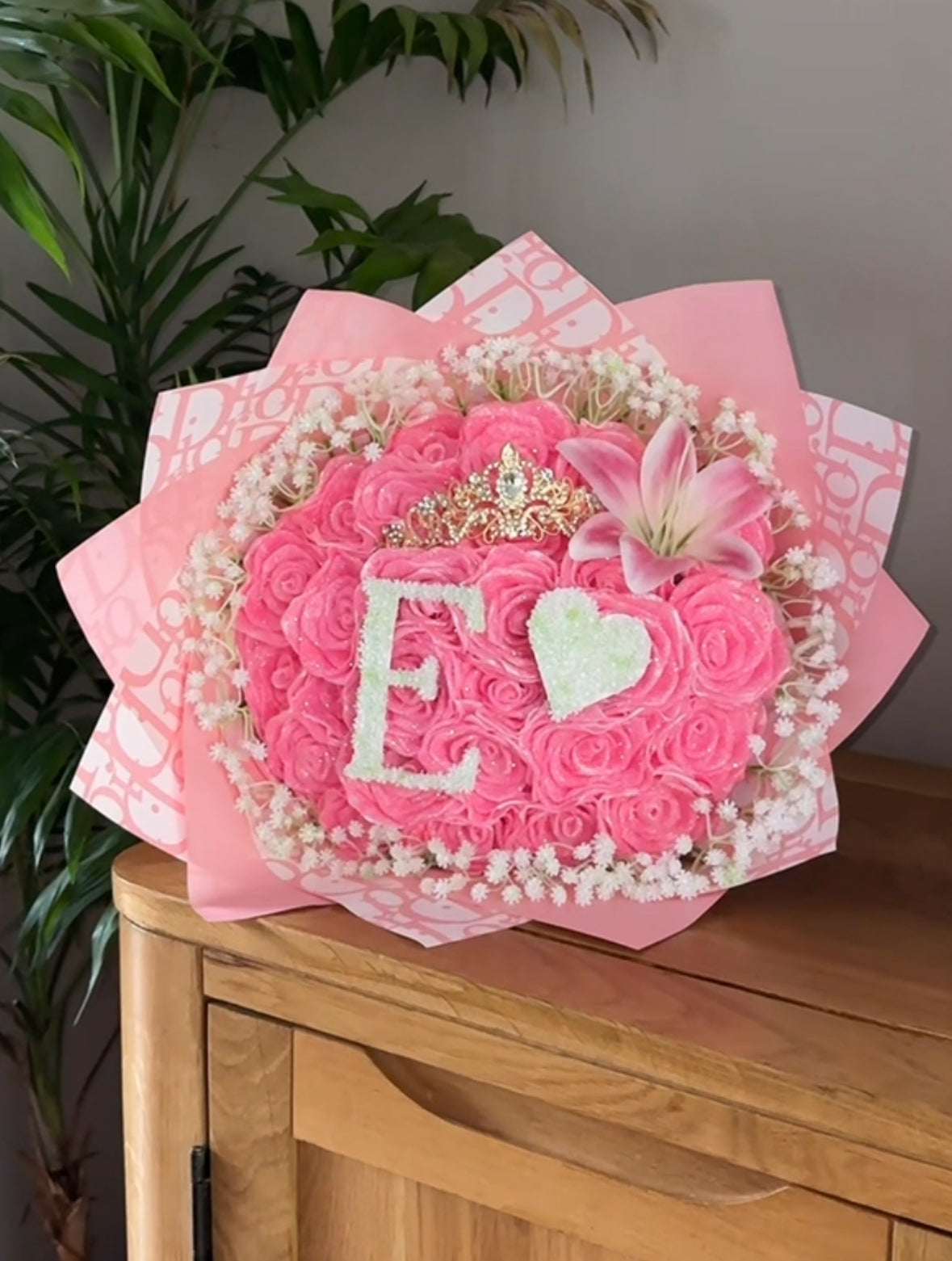 Complete inital princess bouquet