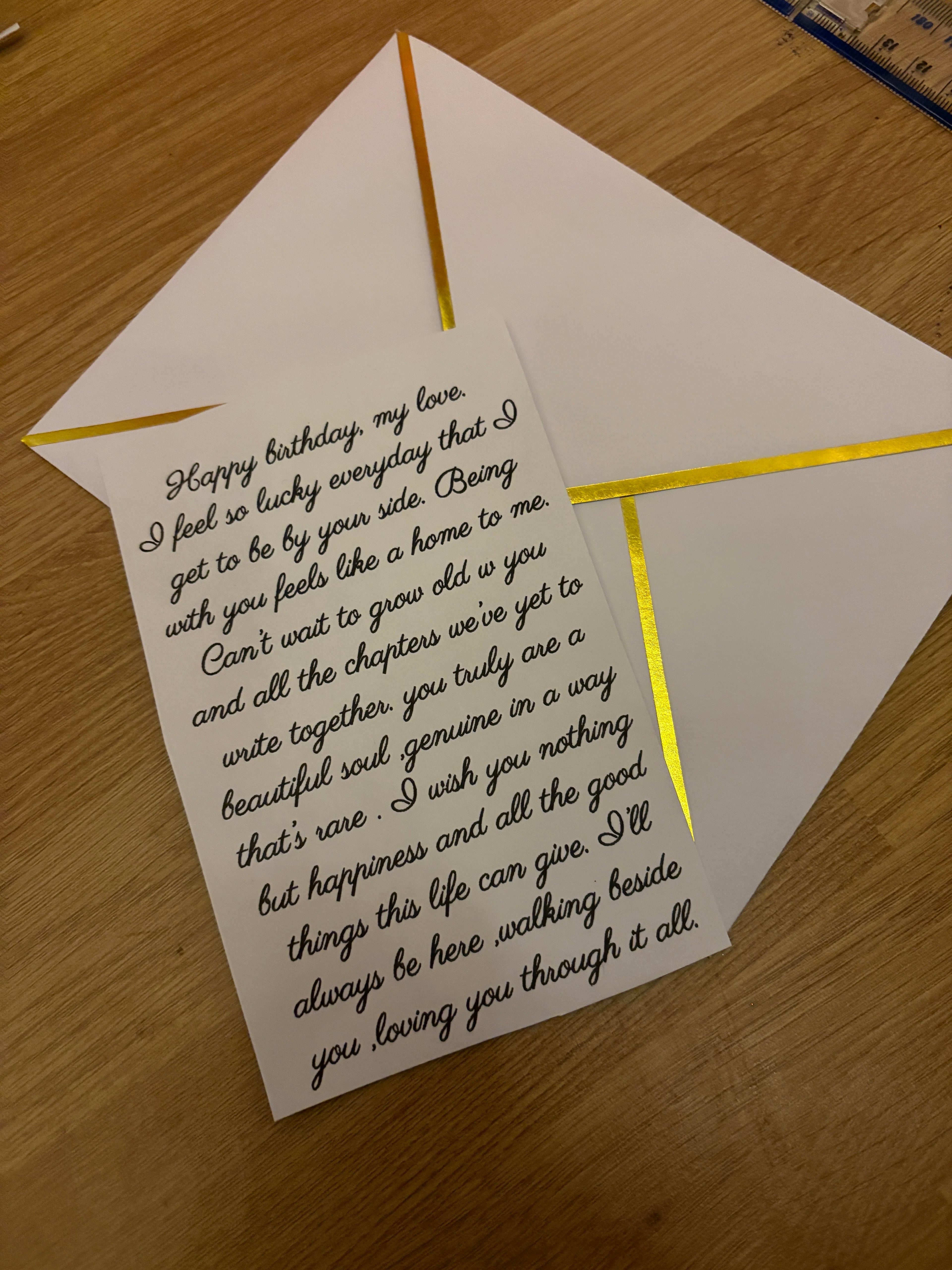 personalised notes