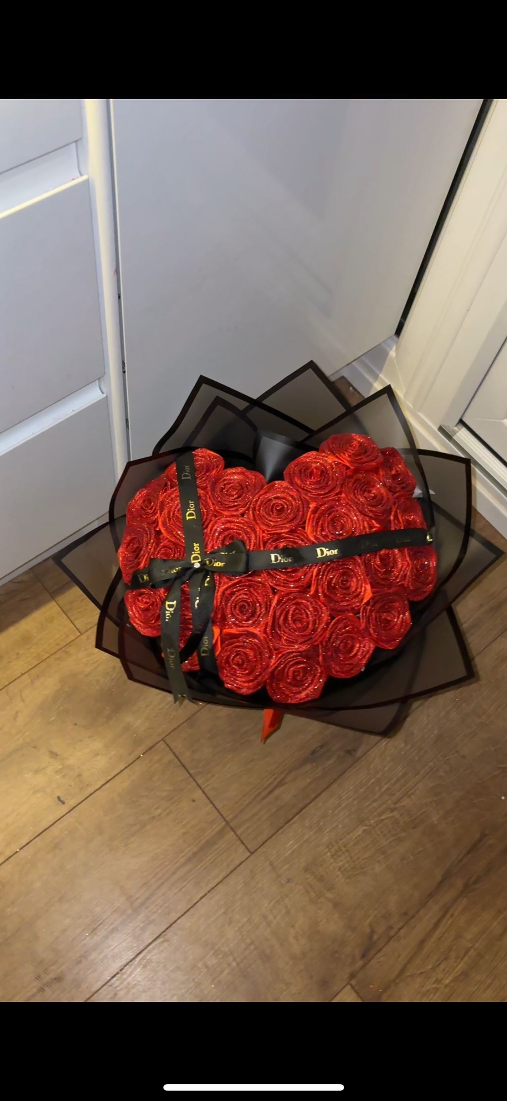Heart shape 30 rose bouquet