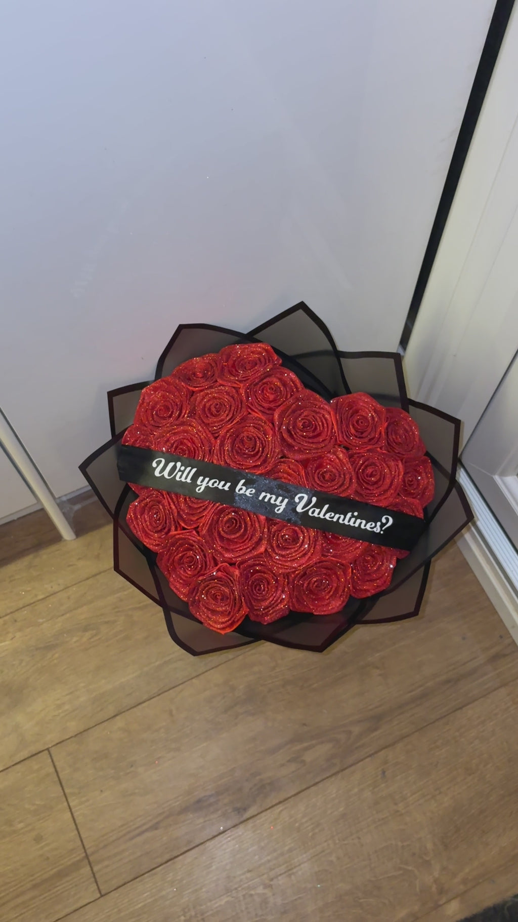 Heart shape 30 rose bouquet